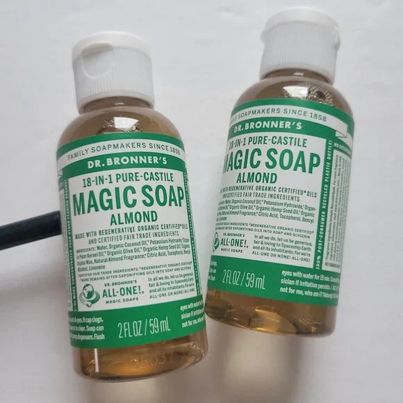 2-Pack Dr. Bronner's Almond Magic Soap Minis - Picture 6 of 6
